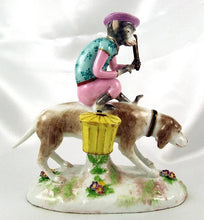 Load image into Gallery viewer, French Porcelaine De Paris Circus Monkey & Dog Figurine