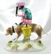 Load image into Gallery viewer, French Porcelaine De Paris Circus Monkey & Dog Figurine