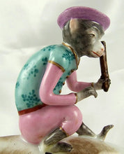 Load image into Gallery viewer, French Porcelaine De Paris Circus Monkey & Dog Figurine