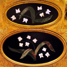 Load image into Gallery viewer, Antique French Signed Giroux Pietra Dura Gilt Bronze Ormolu Jewelry Casket Box