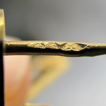 Load image into Gallery viewer, Art Deco French 18k Yellow Gold Lever Back Dangle Earrings