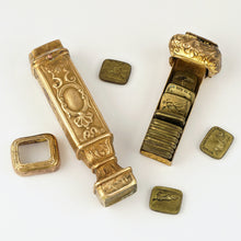 Load image into Gallery viewer, Antique French Bronze Multiple Wax Seal Set, Palais Royal Sceau Cachet