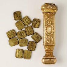 Load image into Gallery viewer, Antique French Bronze Multiple Wax Seal Set, Palais Royal Sceau Cachet