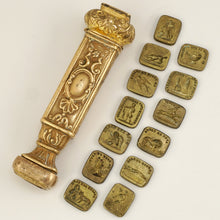 Load image into Gallery viewer, Antique French Bronze Multiple Wax Seal Set, Palais Royal Sceau Cachet