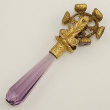 Load image into Gallery viewer, Antique Victorian Gilt Ormolu Wax Seal Rotating Wheel Letter Stamps