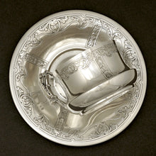Load image into Gallery viewer, Antique sterling silver cup & saucer