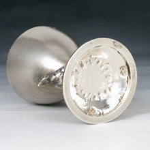 Load image into Gallery viewer, Antique French .800 Silver Egg Cup, Figural Hen Chickens