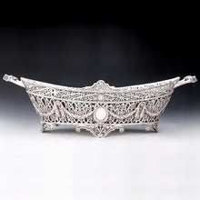 Load image into Gallery viewer, antique french sterling silver jardiniere table centerpiece
