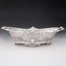 Load image into Gallery viewer, Antique French Sterling Silver Large Jardiniere Table Centerpiece