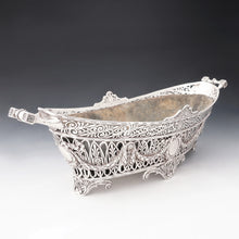 Load image into Gallery viewer, Antique French Sterling Silver Large Jardiniere Table Centerpiece