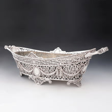 Load image into Gallery viewer, Antique French Sterling Silver Large Jardiniere Table Centerpiece