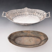 Load image into Gallery viewer, Antique French Sterling Silver Large Jardiniere Table Centerpiece