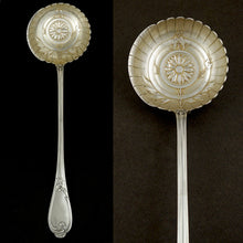 Load image into Gallery viewer, Antique French Sterling Silver Serving Ladle