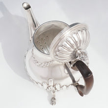 Load image into Gallery viewer, Antique French Sterling Silver Teapot or Coffee Pot | Hoof Feet, Empire Style Acanthus & Gadroon Pattern
