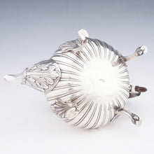 Load image into Gallery viewer, Antique French Sterling Silver Teapot or Coffee Pot | Hoof Feet, Empire Style Acanthus & Gadroon Pattern