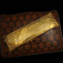 Load image into Gallery viewer, Antique French Art Nouveau Bronze Figural Pen Tray, Desk Trinket Dish, Vide Poche, Signed A. Marionnet