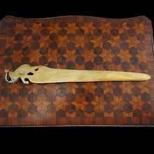 Load image into Gallery viewer, Antique French Bronze Letter Opener Figural Elephant Signed Albert Marionnet