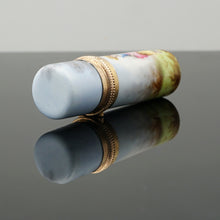 Load image into Gallery viewer, Antique Hand Painted Porcelain Scent Perfume Bottle