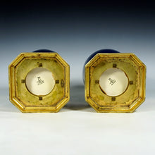Load image into Gallery viewer, Pair Large Antique French Sevres Paul Milet Ceramic Vases Gilt Bronze Ormolu