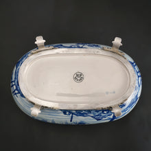 Load image into Gallery viewer, Antique French Sevres Paul Milet Sterling Silver Footed Jardiniere Centerpiece