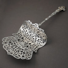 Load image into Gallery viewer, PUIFORCAT : Antique French Sterling Silver Asparagus Server, Figural Caryatid Handle