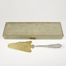 Load image into Gallery viewer, Antique French Sterling Silver Pastry Server, Pie, Dessert, Cake, Gilt Vermeil