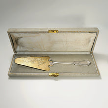 Load image into Gallery viewer, Antique French Sterling Silver Pastry Server, Pie, Dessert, Cake, Gilt Vermeil