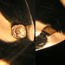 Load image into Gallery viewer, Antique French Sterling Silver Gilt Vermeil Demitasse Spoons Set, Moka, Espresso, Coffee