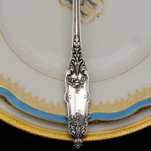 Load image into Gallery viewer, PUIFORCAT Antique French Sterling Silver Gold Vermeil Louis XVI / Acanthe (Acanthus) Dessert / Pie / Cake Server, Boxed