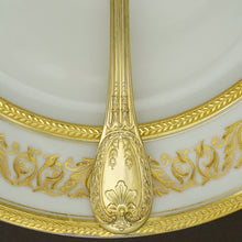 Load image into Gallery viewer, Puiforcat French Sterling Silver Gold Vermeil Sugar Sifter Spoon, Louveciennes