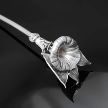 Load image into Gallery viewer, Antique Gorham Sterling Silver Tiffany & Co. Morning Glory Pierced Ladle Spoon