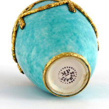 Load image into Gallery viewer, French Paul Milet for Sevres Porcelain Cabinet Vase in Original Box, Empire Style Gilt Bronze Mounts