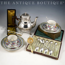 Load image into Gallery viewer, Antique French Sterling Silver Teapot or Coffee Pot | Hoof Feet, Empire Style Acanthus & Gadroon Pattern
