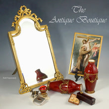 Load image into Gallery viewer, Antique French 18k Gold & Diamonds Stick Pin, Moon & Stars