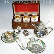 Load image into Gallery viewer, Antique French .800 Silver Egg Cup, Figural Hen Chickens