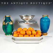 Load image into Gallery viewer, Antique French Sevres Paul Milet Ceramic Vase, Art Nouveau Gilt Bronze Ormolu, Flambe Glaze