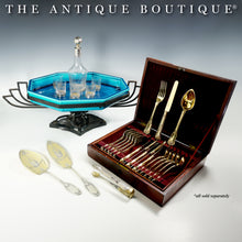 Load image into Gallery viewer, 20" Art Deco Paul Milet French Sevres Ceramic Centerpiece Bowl Wrought Iron