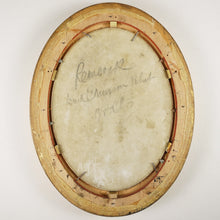 Load image into Gallery viewer, Antique Victorian Hand Painted Porcelain Portrait Plaque, Mother & Infant Baby
