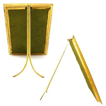 Load image into Gallery viewer, Antique French Limoges Enamel Miniature Portrait Plaque Gilt Bronze Ormolu Frame