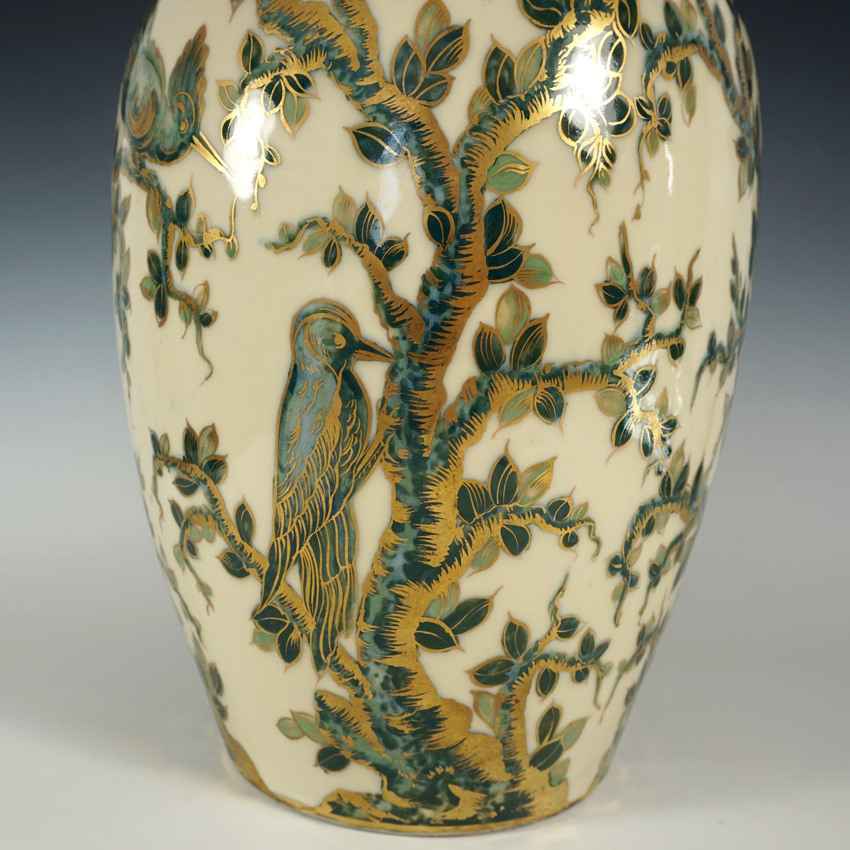 Large French Limoges Bernardaud & Co. Hand Painted Porcelain