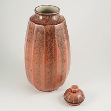 Load image into Gallery viewer, French Sevres Art Deco Paul Milet Pink Glazed Urn Vase