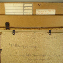 Load image into Gallery viewer, Geo Mommaerts Portrait of a Poodle Dog, Belgian Artist Impressionist Oil Painting, Dated