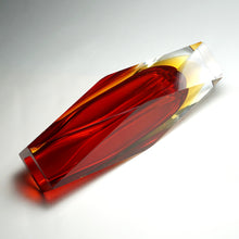 Load image into Gallery viewer, Campanella Murano Sommerso Glass Vase Alessandro Mandruzzato Italian Venice Vintage Mid-Century