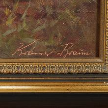 Load image into Gallery viewer, German Equestrian Portrait of a Horse Oil on Canvas Painting by Krämer-Braun (1913-1983)