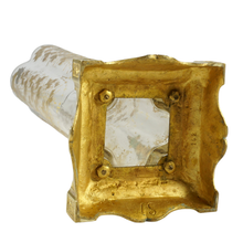 Load image into Gallery viewer, Antique Victorian Bohemian Moser Raised Enamel Glass Vase
