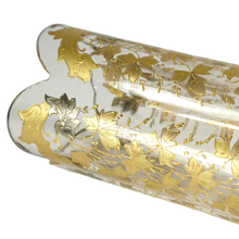 Load image into Gallery viewer, Antique Victorian Bohemian Moser Raised Enamel Glass Vase
