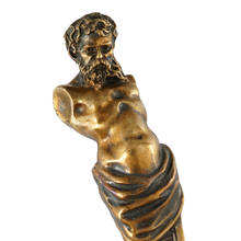 Load image into Gallery viewer, Charles  Perron Antique French Bronze Wax Seal Desk Stamp Bust Figural Sculpture
