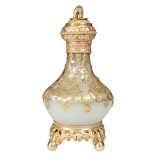 Load image into Gallery viewer, Antique French Palais Royal Opaline Glass Perfume Bottle

