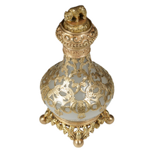 Load image into Gallery viewer, Antique French Palais Royal Opaline Glass Perfume Bottle
