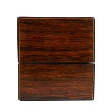 Load image into Gallery viewer, Antique French Rosewood Tea Caddy Box, Hand Painted Paris Porcelain Bottles
